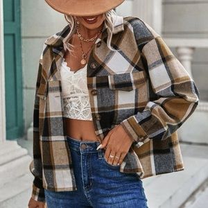 COPY - Plaid button down jacket